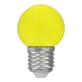 Lâmpada LED E27/1W/230V 5500-6500K amarela