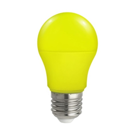 Lâmpada LED E27/5W/230V amarelo