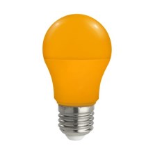 Lâmpada LED E27/5W/230V laranja