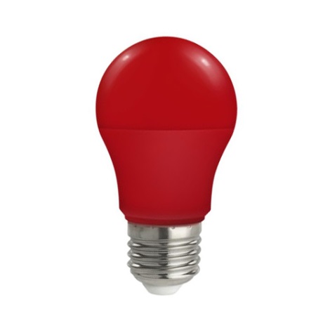 Lâmpada LED E27/5W/230V vermelho