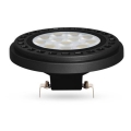Lâmpada LED ECOLINE AR111 G53/12W/12V 4000K 30° preto - Brilagi