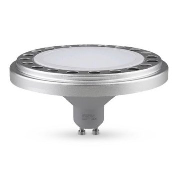 Lâmpada LED ECOLINE AR111 GU10/15W/230V 4000K 120° prateado - Brilagi