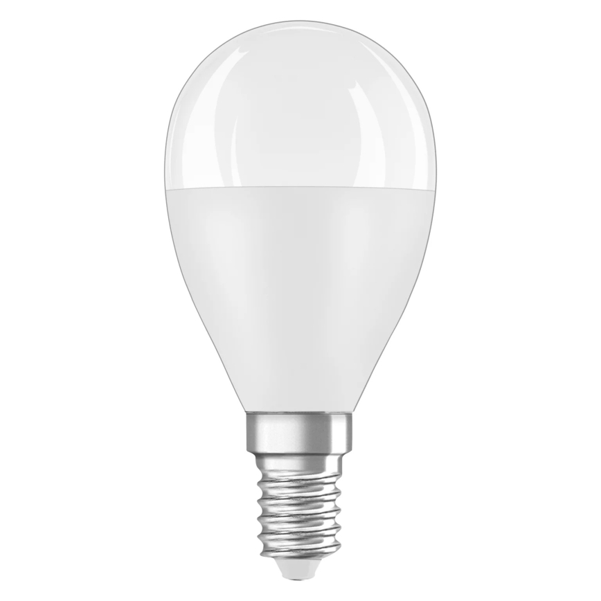 Lâmpada LED em plástico reciclado P45 E14/7,5W/230V 2700K - Osram