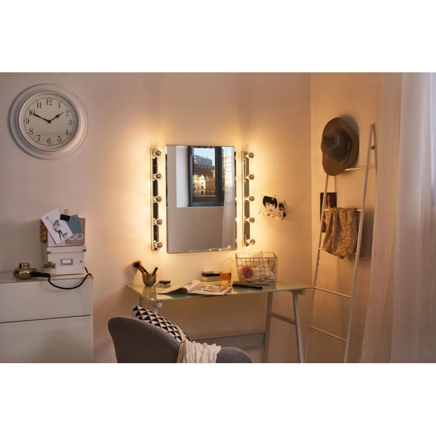 Lâmpada LED com topo espelhado CROWN E14/2,6W/230V 2700K - Paulmann 28663
