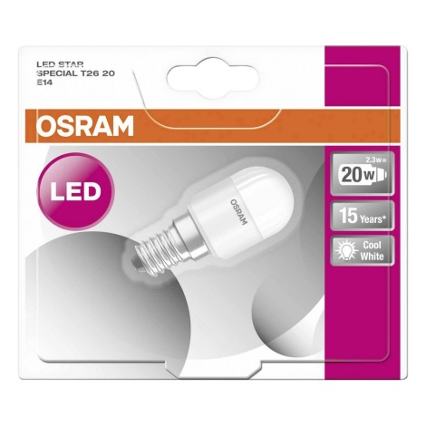 Lâmpada LED ESTRELA E14/2.3W/230V 6,500K - Osram