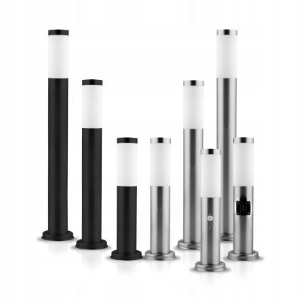 Lâmpada LED Exterior LIVIA 1xE27/7W/230V 4000K IP44