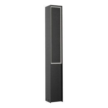 Lâmpada LED exterior MODO LED/8W/230V 4000K IP44 50 cm preta