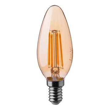 Lâmpada LED FILAMENT AMBER E14/4W/230V 2200K