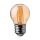 Lâmpada LED FILAMENT AMBER G45 E27/4W/230V 2200K