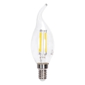 Lâmpada LED FILAMENT C35 E14/4W/230V 6500K - Aigostar