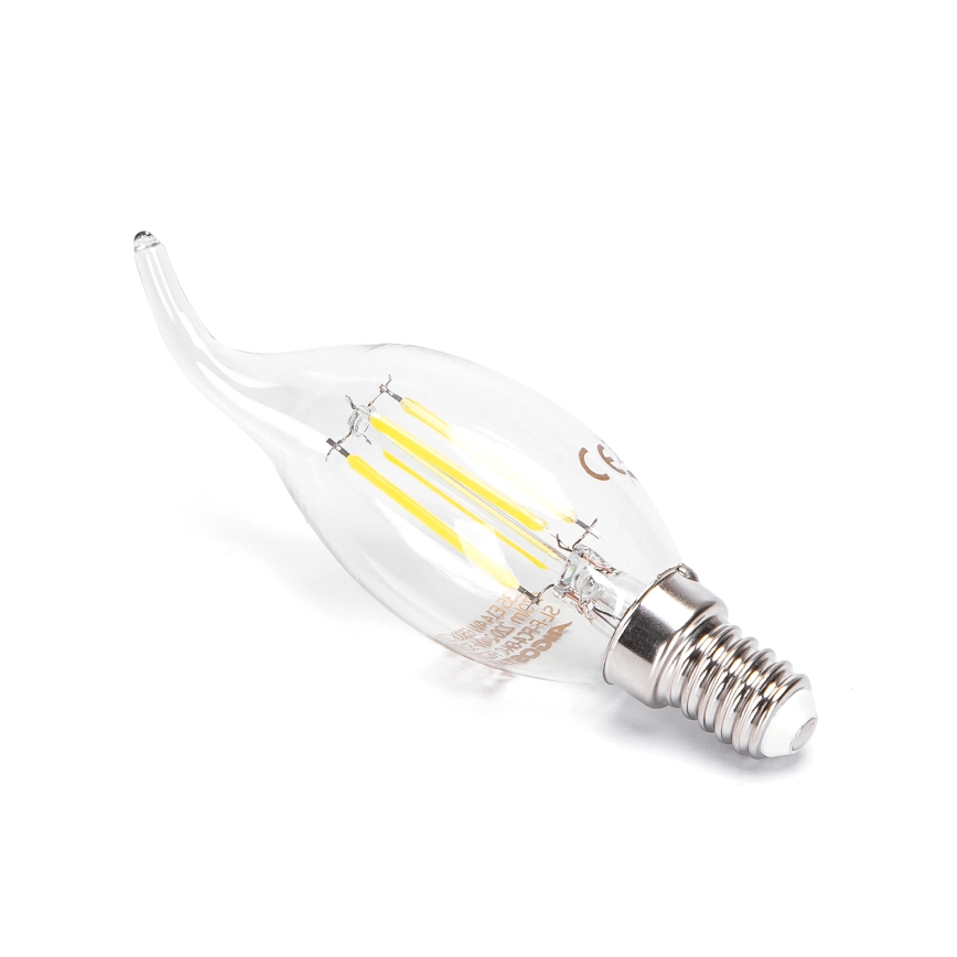 Lâmpada LED FILAMENT C35 E14/4W/230V 6500K - Aigostar