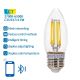 Lâmpada LED FILAMENT C35 E27/4,5W/230V 2700-6500K - Aigostar
