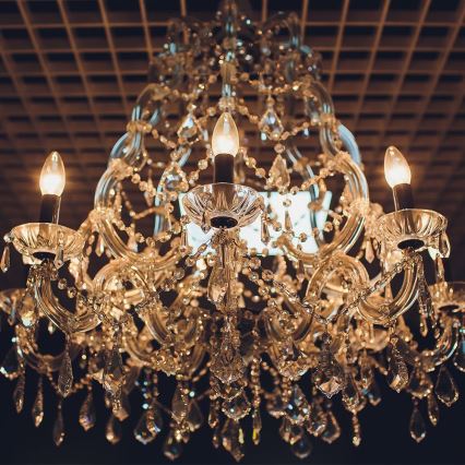 Lâmpada LED FILAMENT E14/2W/230V 1800K Art Edition