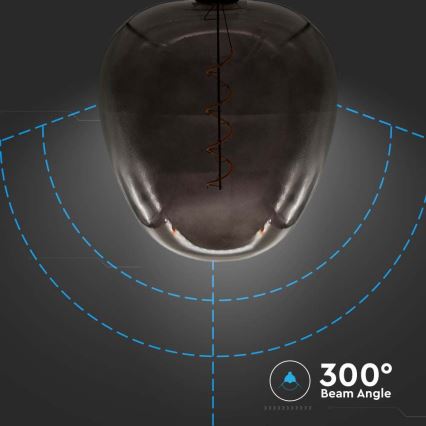 Lâmpada LED FILAMENT E27/4W/230V