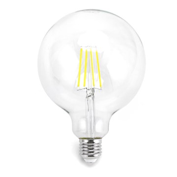 Lâmpada LED FILAMENT G125 E27/8W/230V 6500K - Aigostar