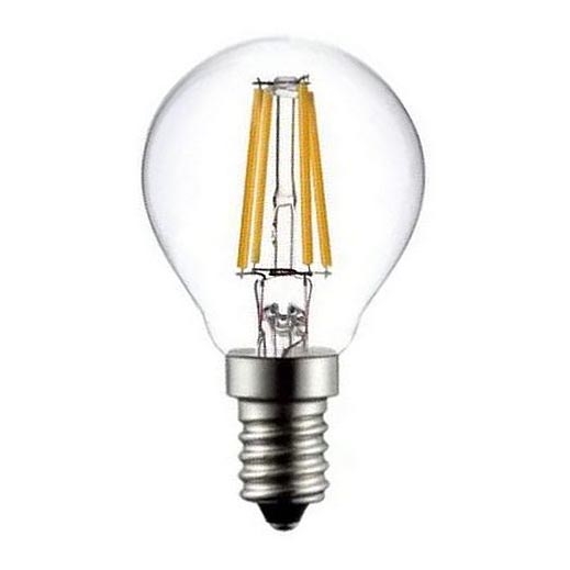 Lâmpada LED FILAMENT G45 E14/4W/230V 4000K
