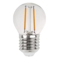 Lâmpada LED FILAMENT G45 E27/2W/230V 3000K