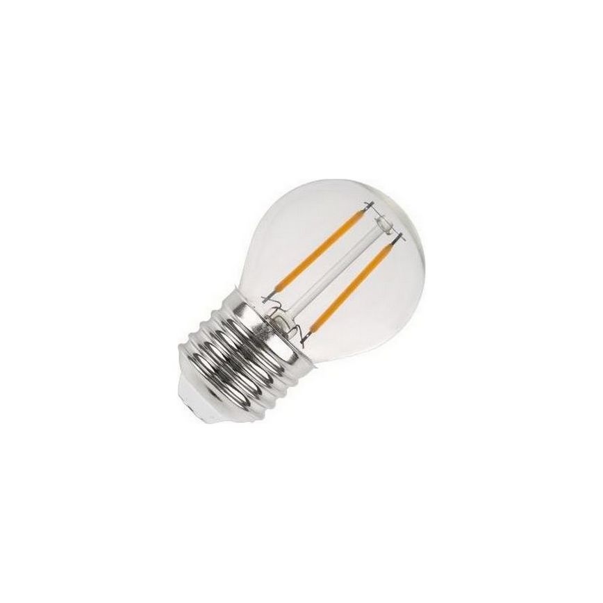 Lâmpada LED FILAMENT G45 E27/2W/230V 3000K