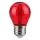Lâmpada LED FILAMENT G45 E27/2W/230V vermelho