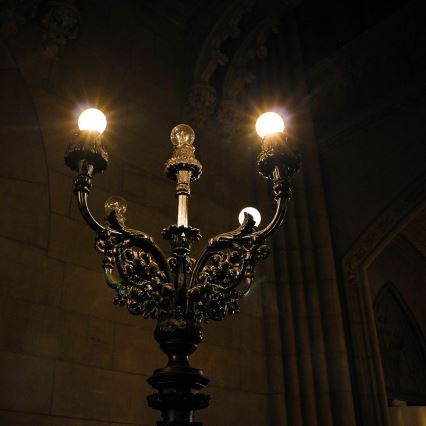 Lâmpada LED FILAMENT G45 E27/6W/230V 3000K