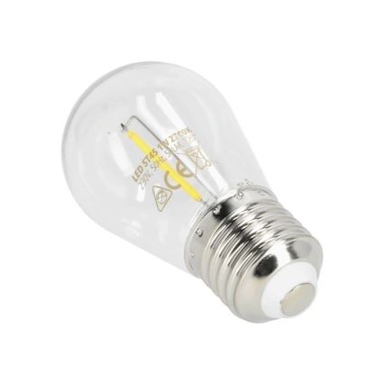 Lâmpada LED FILAMENT ST45 E27/1W/230V 2700K