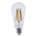 Lâmpada LED FILAMENT ST64 E27/4W/230V 3000K Classe energética A