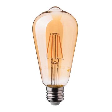 Lâmpada LED FILAMENT ST64 E27/6W/230V 2200K