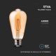 Lâmpada LED FILAMENT ST64 E27/6W/230V 2200K