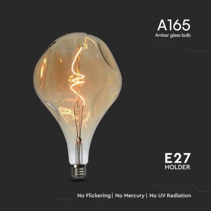 Lâmpada LED Filamento A165 E27/4W/230V 1800K