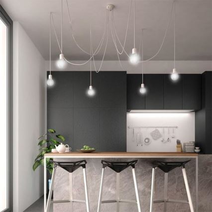 Lâmpada LED FILAMENTO BRANCO A60 E27/9W/230V 4000K