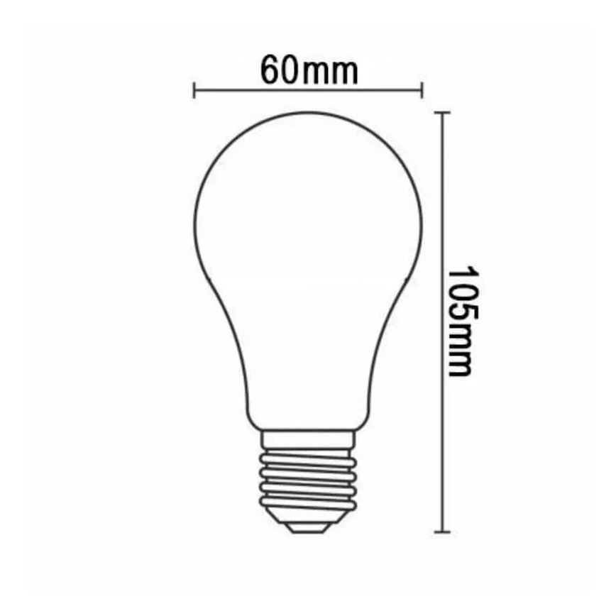 Lâmpada LED FILAMENTO BRANCO A60 E27/9W/230V 4000K