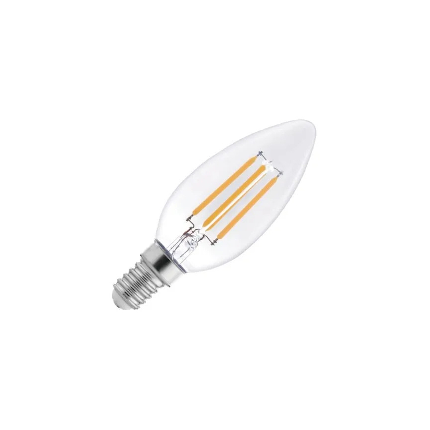 Lâmpada LED FILAMENTO C37 E14/6W/2300V 3000K