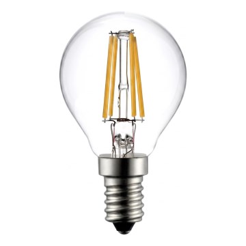 Lâmpada LED Filamento G45 E14/6W/230V 4000K