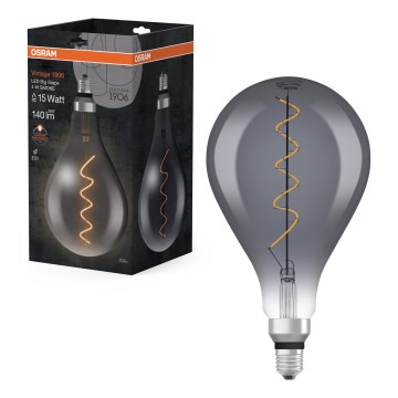 Lâmpada LED Filamento Vintage E27/4W/230V 1800K - Osram