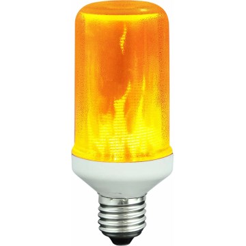 Lâmpada LED FLAME T60 E27/3W/230V 1400K