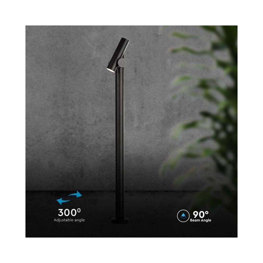 Lâmpada LED flexível exterior LED/4W/230V 4000K IP44 100 cm preta