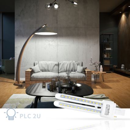 Lâmpada LED G24D-3/11W/230V 6500K - Aigostar