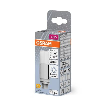 Lâmpada LED G24d/5,5W/230V 4000K - Osram