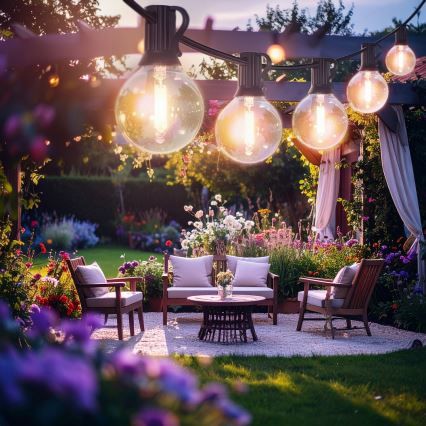 Lâmpada LED G40 E12/0,6W/24V 3000K - Brilagi