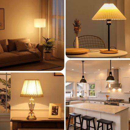 Lâmpada LED G45 E14/12W/230V 3000K - Aigostar