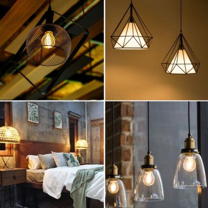 Lâmpada LED G45 E14/4W/230V 2700K - Aigostar