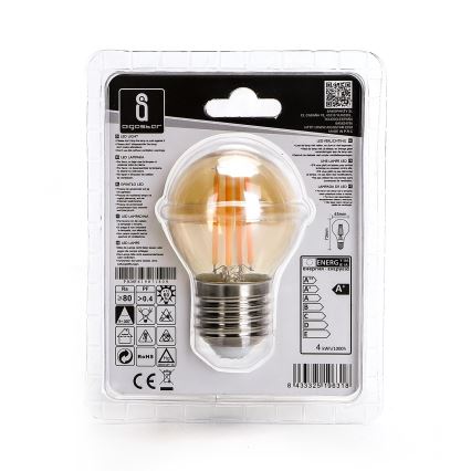 Lampada LED G45 E27/4W/230V 2200K - Aigostar