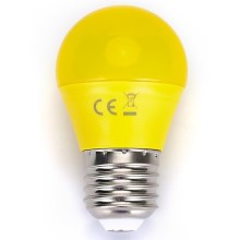 Lâmpada LED G45 E27/4W/230V amarela - Aigostar