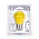 Lâmpada LED G45 E27/4W/230V amarela - Aigostar