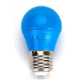 Lâmpada LED G45 E27/4W/230V azul - Aigostar
