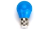 Lâmpada LED G45 E27/4W/230V azul - Aigostar
