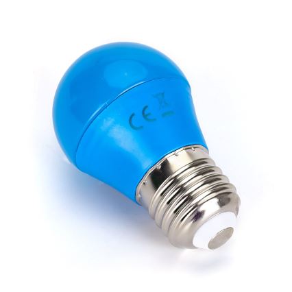 Lâmpada LED G45 E27/4W/230V azul - Aigostar