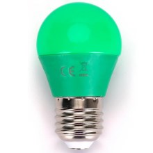 Lâmpada LED G45 E27/4W/230V verde - Aigostar