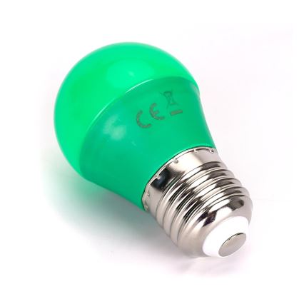 Lâmpada LED G45 E27/4W/230V verde - Aigostar