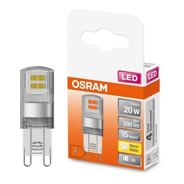Lâmpada LED G9/1,9W/230V 2700K - Osram